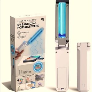 NIB - SHARPER IMAGE UV SANITIZING PORTABLE WAND
